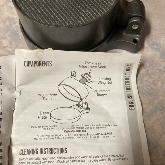 Weston Single Burger Press - Picture 8 of 9